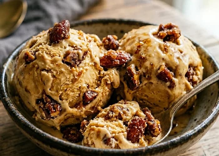 Caramelized Ice Cream Craftsmanship for Premium Brands