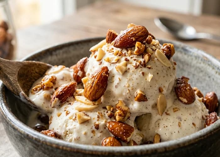 Almond Ice Cream That Makes Every Bite Feel Like Magic