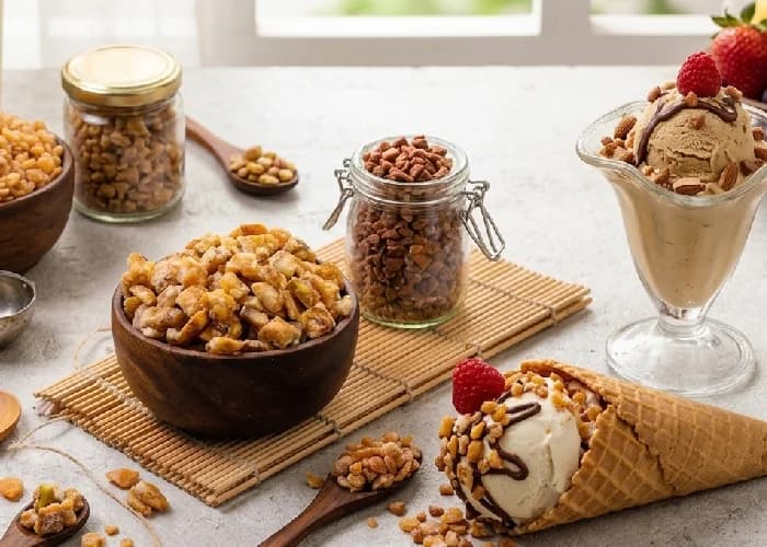 Caramelized Ice Cream Craftsmanship for Premium Brands
