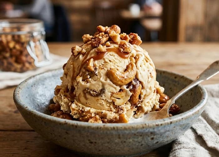 Pralines in Cream A Heavenly Crunch for Every Scoop
