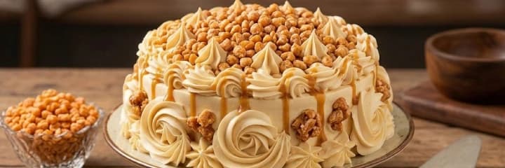 Butterscotch Nuts online for cakes, ice cream and desserts