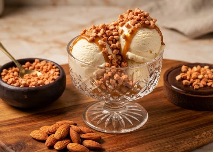 How Does Praline Crunch Enhance Ice Cream and Desserts?
