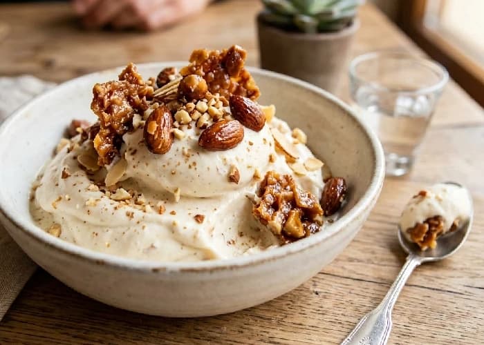 Pralines in Cream Makes Every Sweet Scoop a Pure Joy